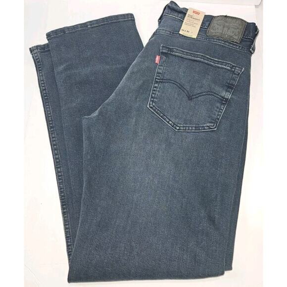 Levi's 514 Straight/ Flex‎ Eco Performance Blue Jeans / Size 36X34 / New - Picture 1 of 7